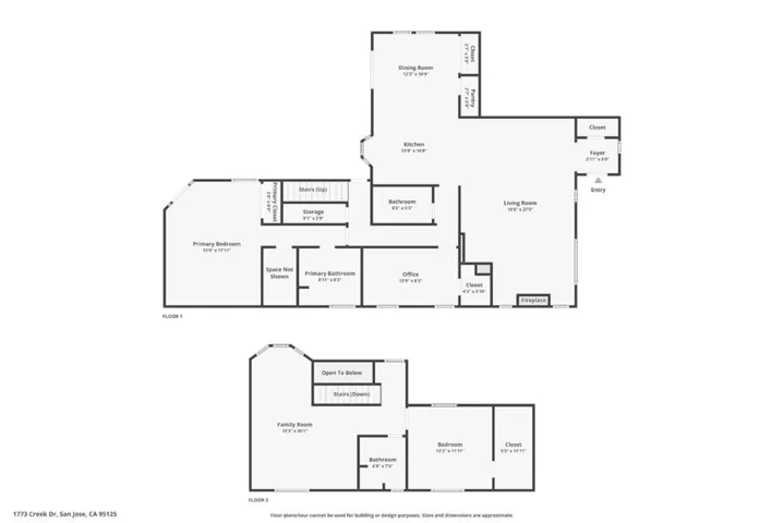 1773 Creek Drive, San Jose, California 95125