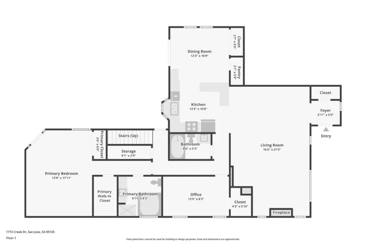 1773 Creek Drive, San Jose, California 95125