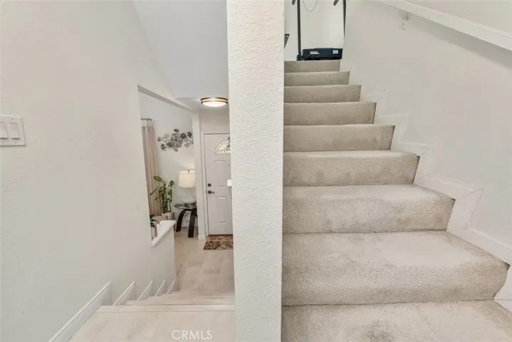 Stair to upper level
