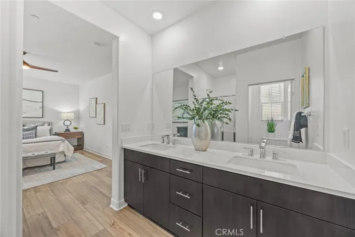 Master Bath Vanity with dual sinks