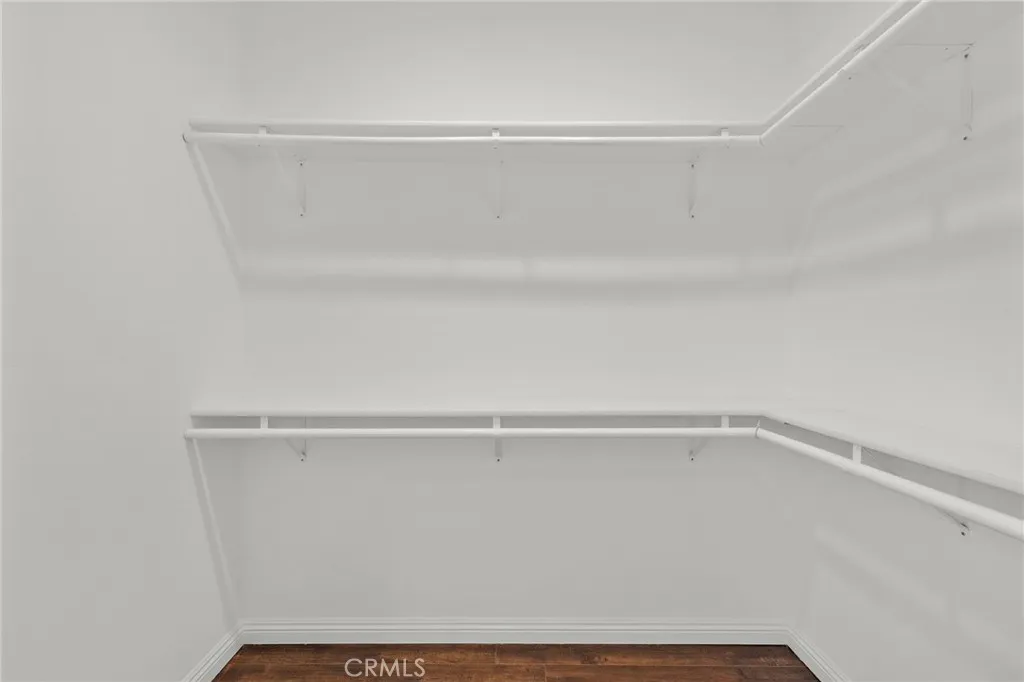 Primary closet