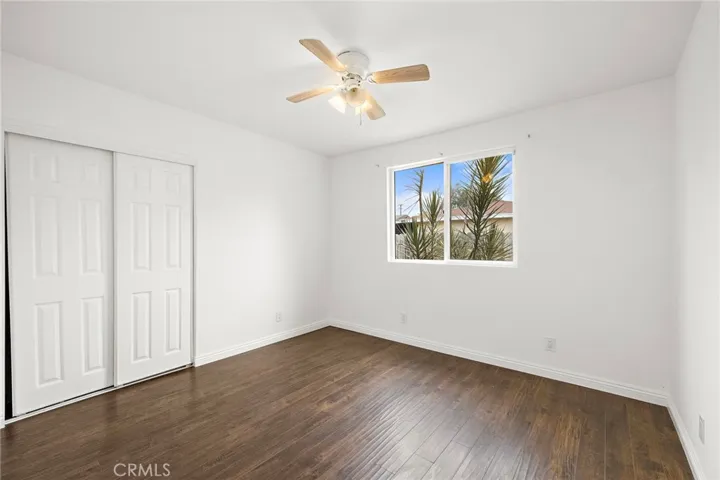 Bedroom 1: Original photo of virtually staged