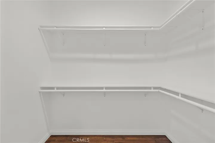 Primary closet