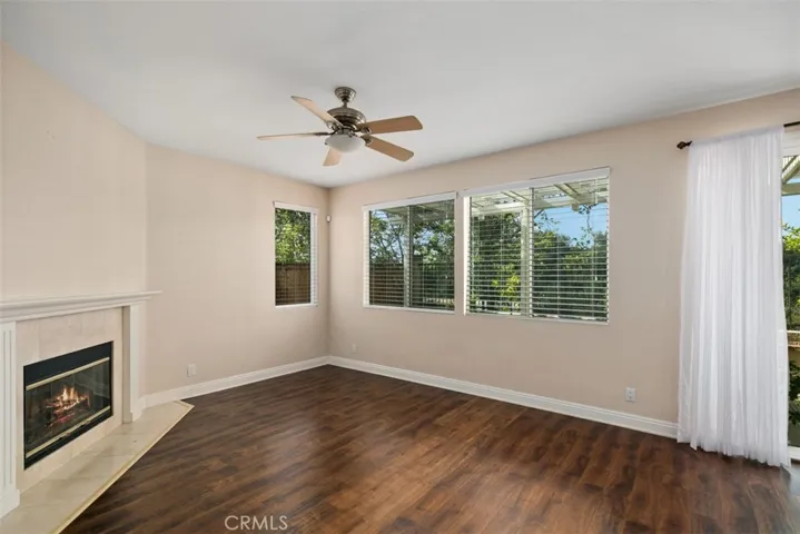 Lots of natural light with great views of the backyard space