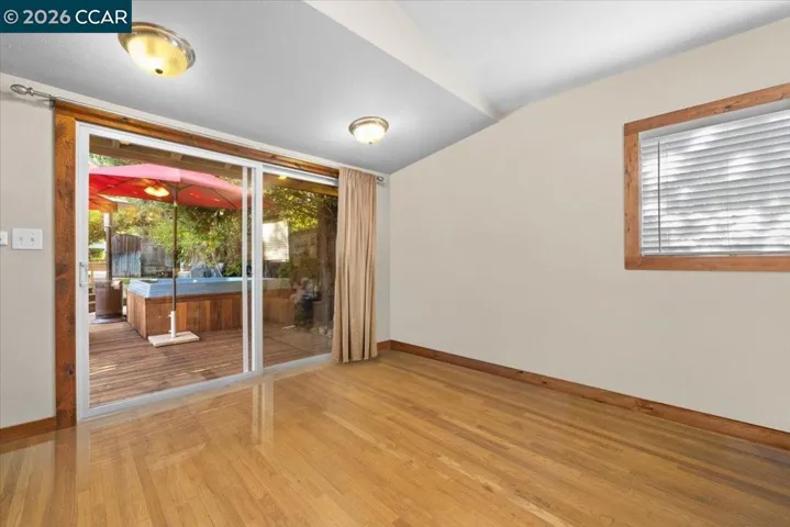 Virtually Vacant Pool Cabana/Office