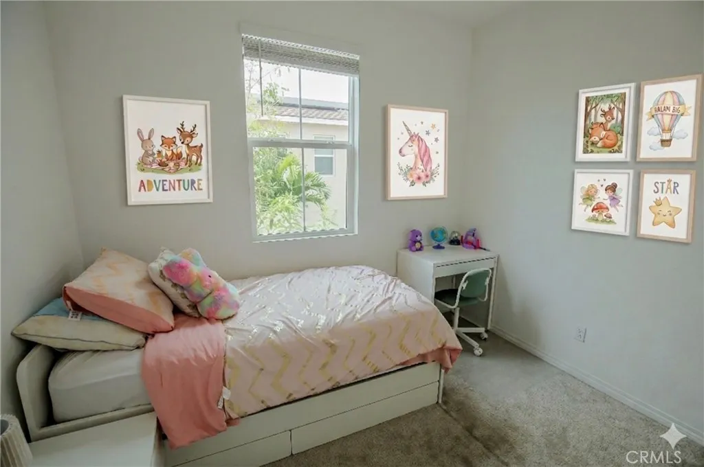 AI staged secondary bedroom