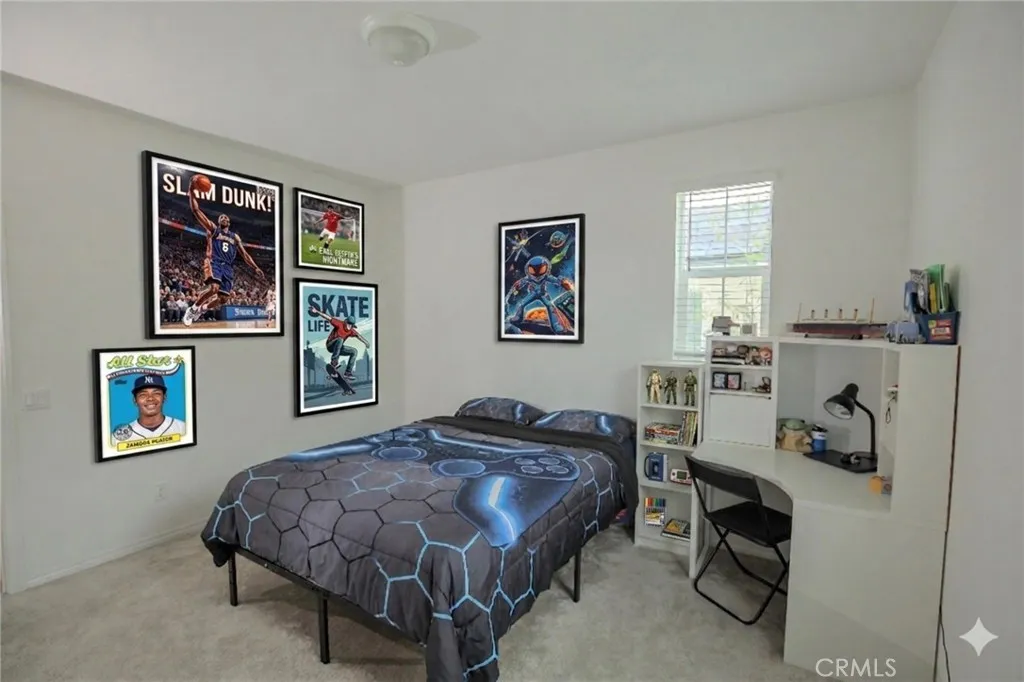 AI staged secondary bedroom