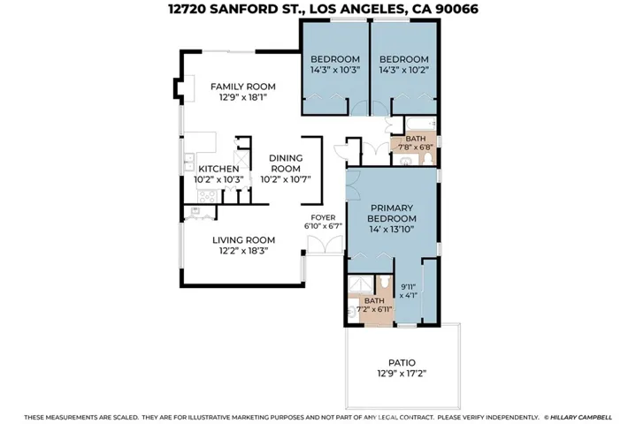 12720 Sanford Street, Los Angeles, California 90066
