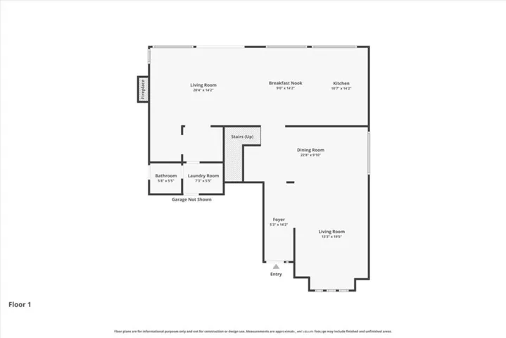 BOTTOM FLOOR-HAS NO BEDROOMS DOWNSTAIRS