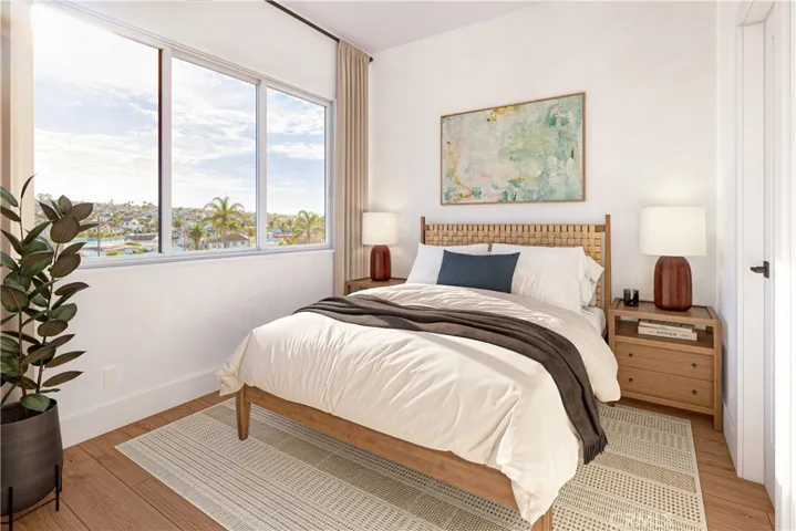 Bedroom 2 Upstairs - Images shown are artist renderings and not actual unit. Final finishes may vary.