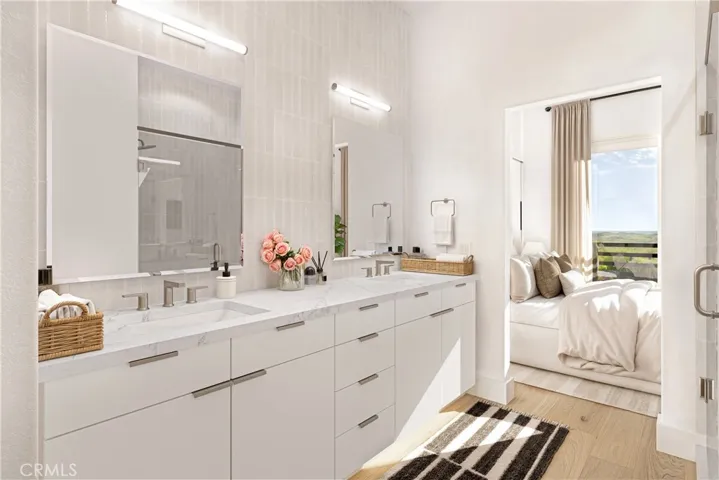 Primary Bath - Images shown are artist renderings and not actual unit. Final finishes may vary.