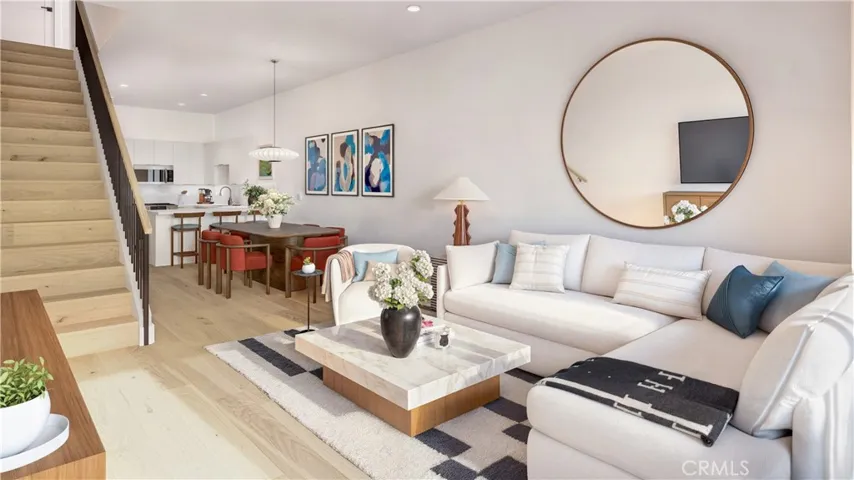 Living Room - Images shown are artist renderings and not actual unit. Final finishes may vary.