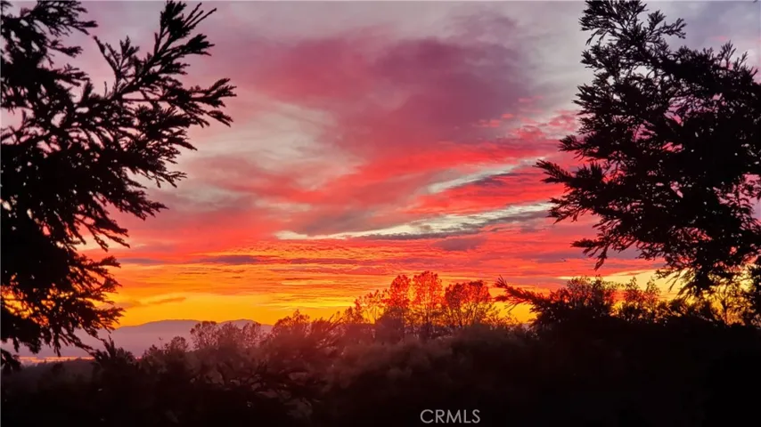 one of the many beautiful sunsets seen from this home