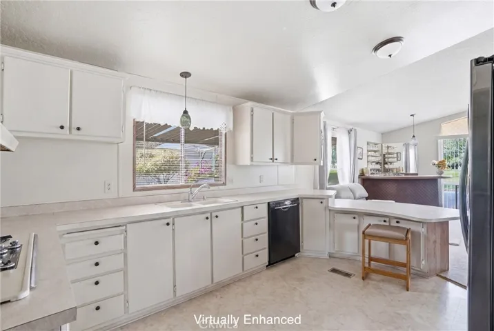 Kitchen -Virtually Enhanced
