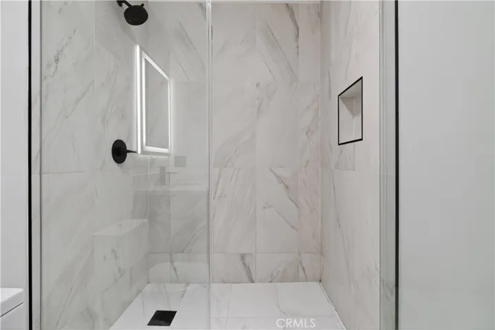 Fancy shower at ADU