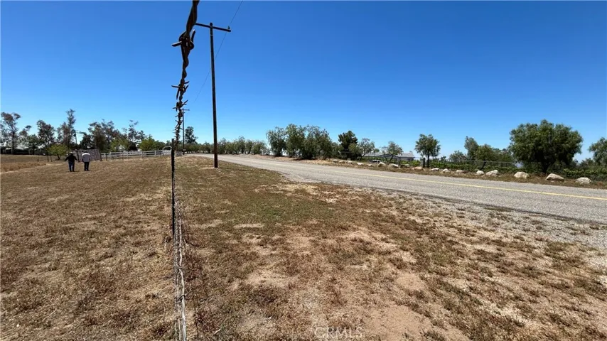 Paved main road to the property