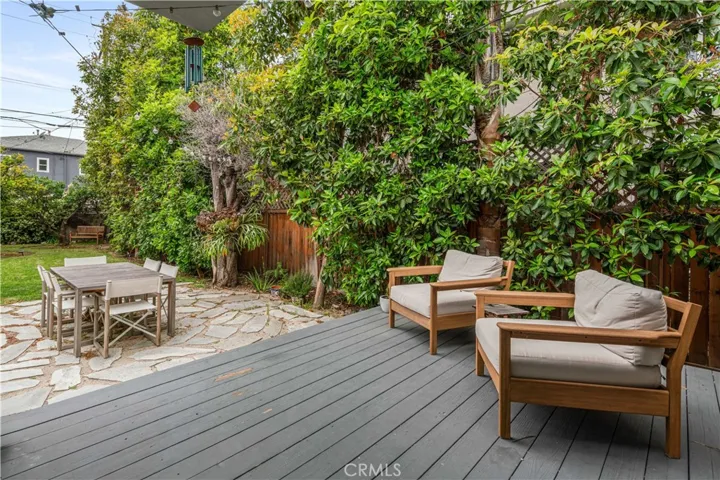Backyard patio