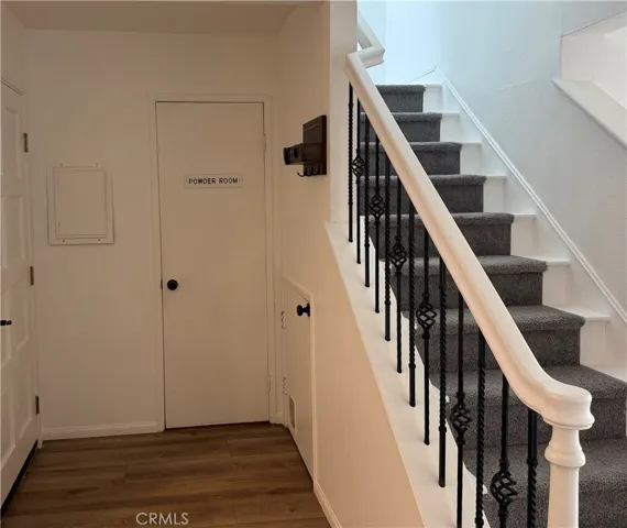 Entrance to Powder Room