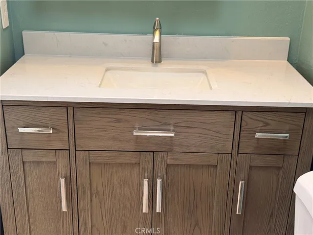 New Vanity upstairs bathroom