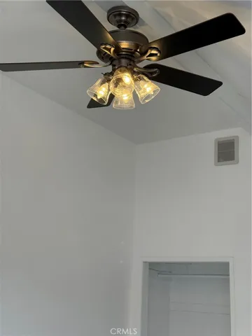 Ceiling fans in both bedrooms