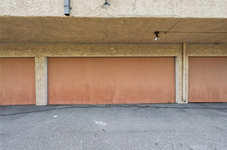 Garage with storage