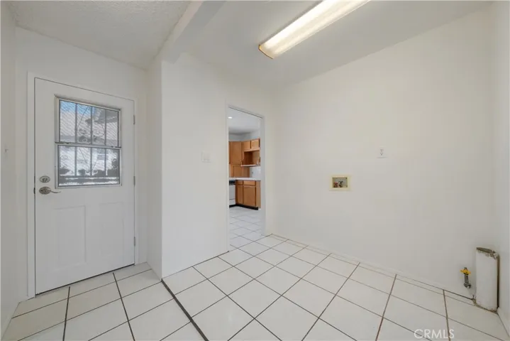 Laundry area