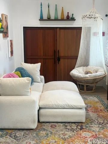 Family room (bigger than it looks)