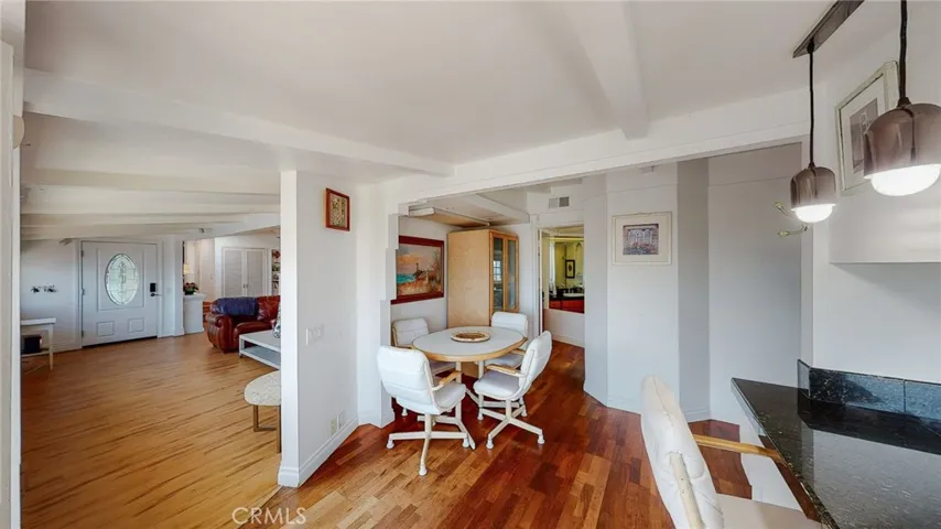 Dining to living room