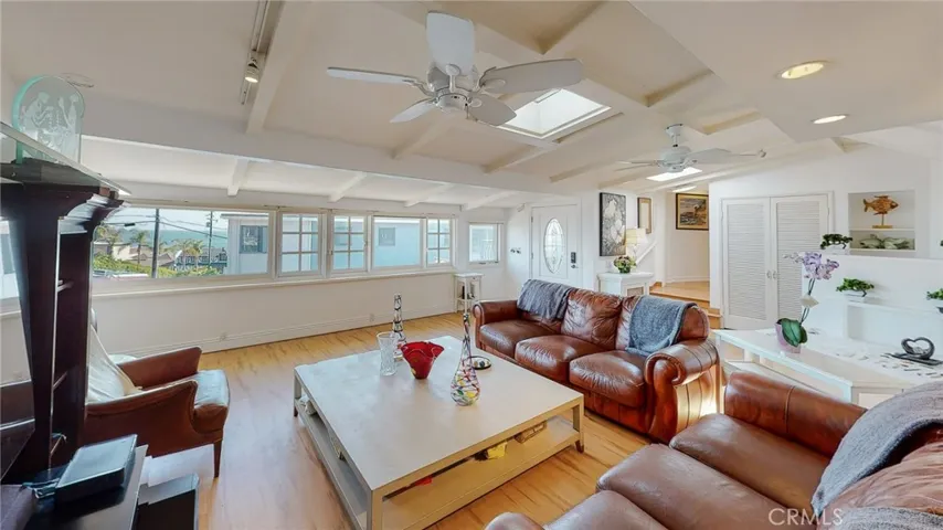 Living room with views