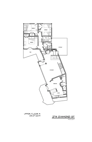 Whole Top Floor. No common walls