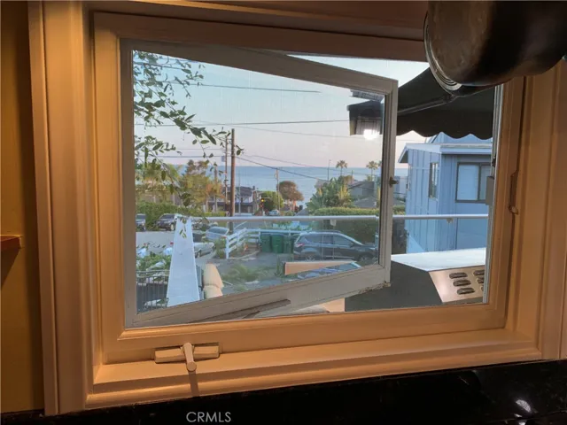 View from kitchen window