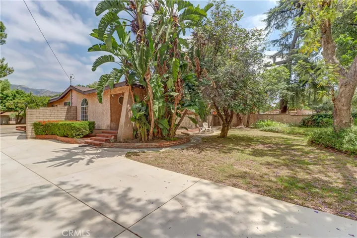 Exterior with front garden