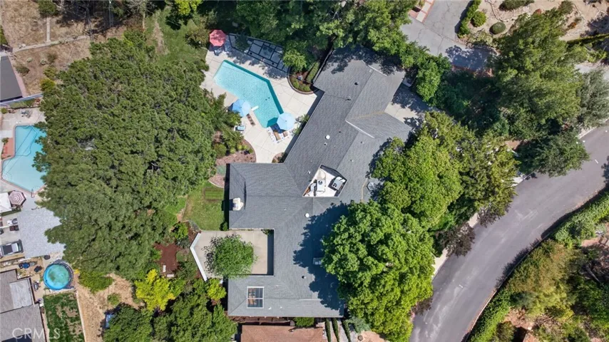 High atop Sycamore Canyon and ariel view of this glorious property