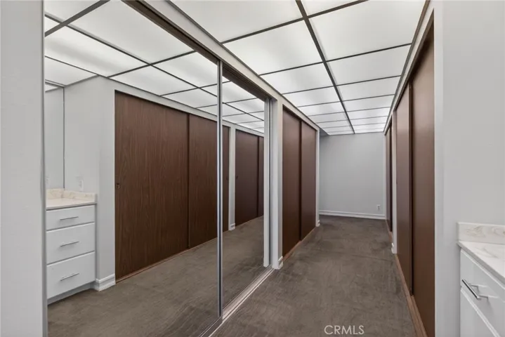 master wing closet corridor