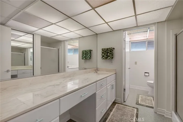 Hallway bathroom