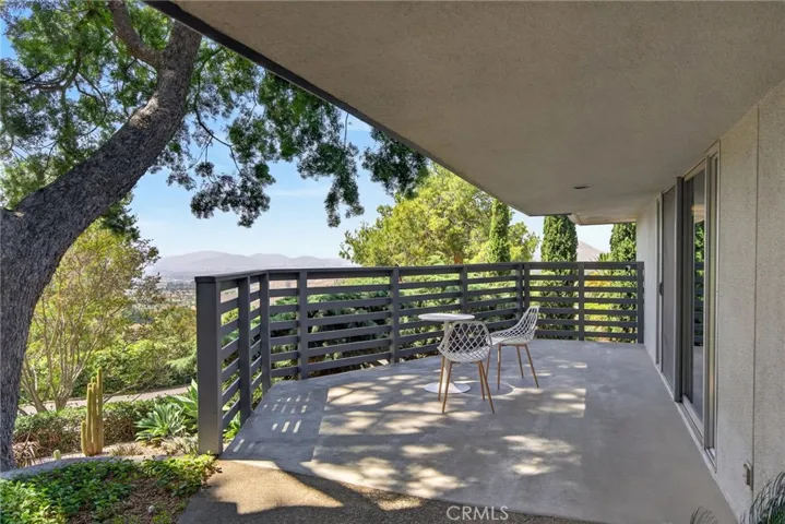 Front balcony with VIEWS galore!