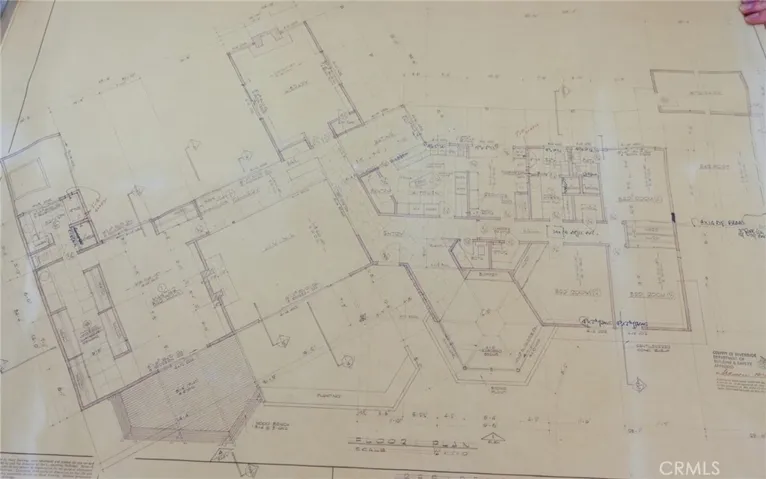 original drawings/plans an Art Jacobson Residence!