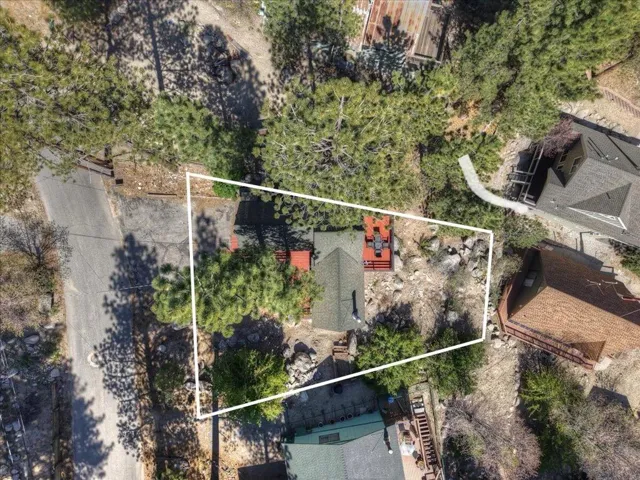 Birds-eye Aerial Lot Lines