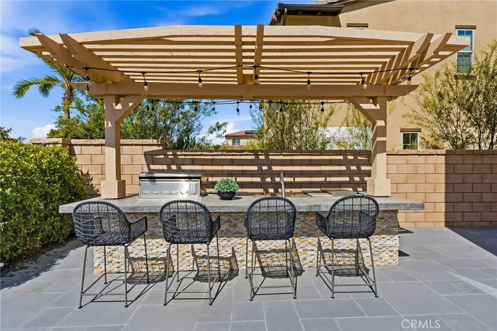 Backyard BBQ Area