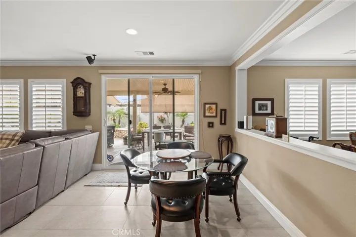 Plantation shutters in all rooms