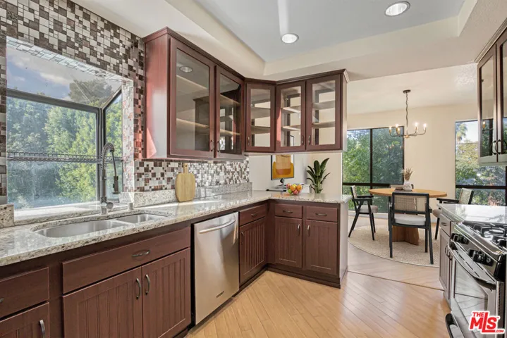Digitally Staged Kitchen