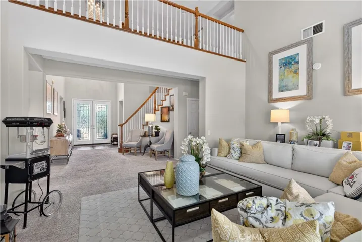 looking towards main entrance from main living area