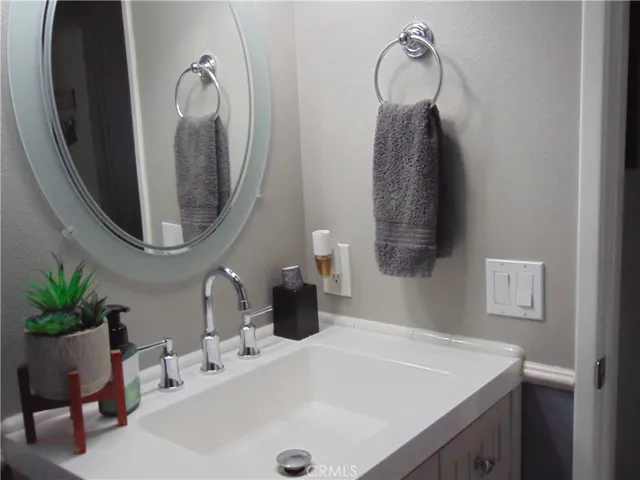 guest, hall bathroom sink