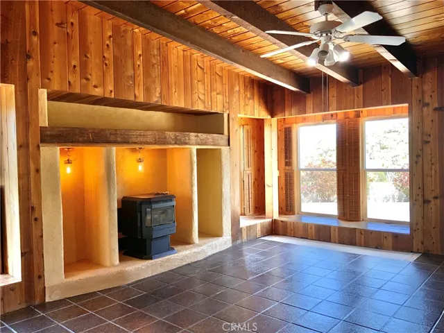 Family room, east views