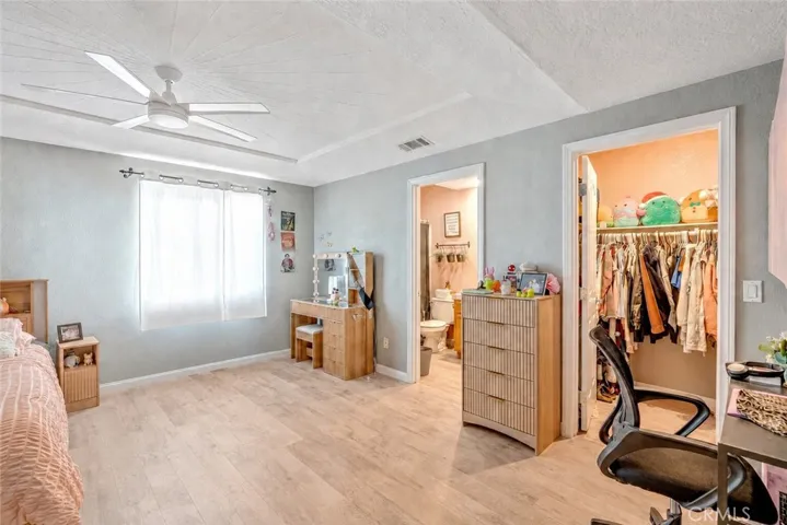 Second Primary Suite with Walk in Closet