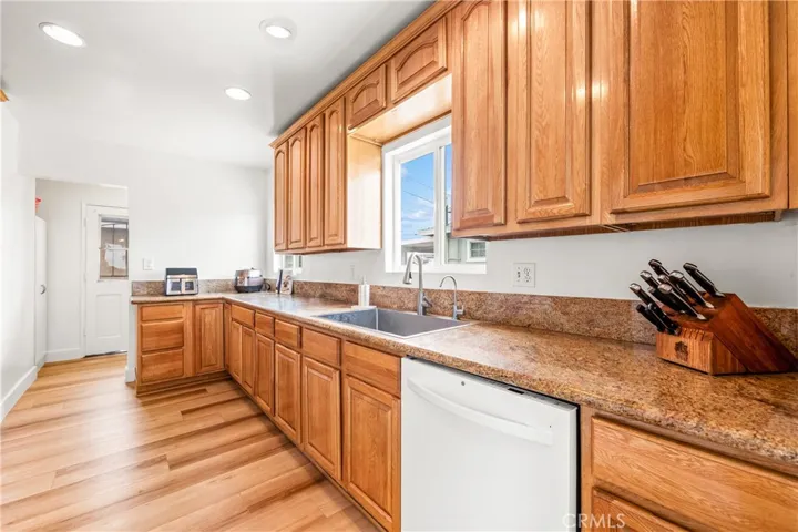 Kitchen with large sink