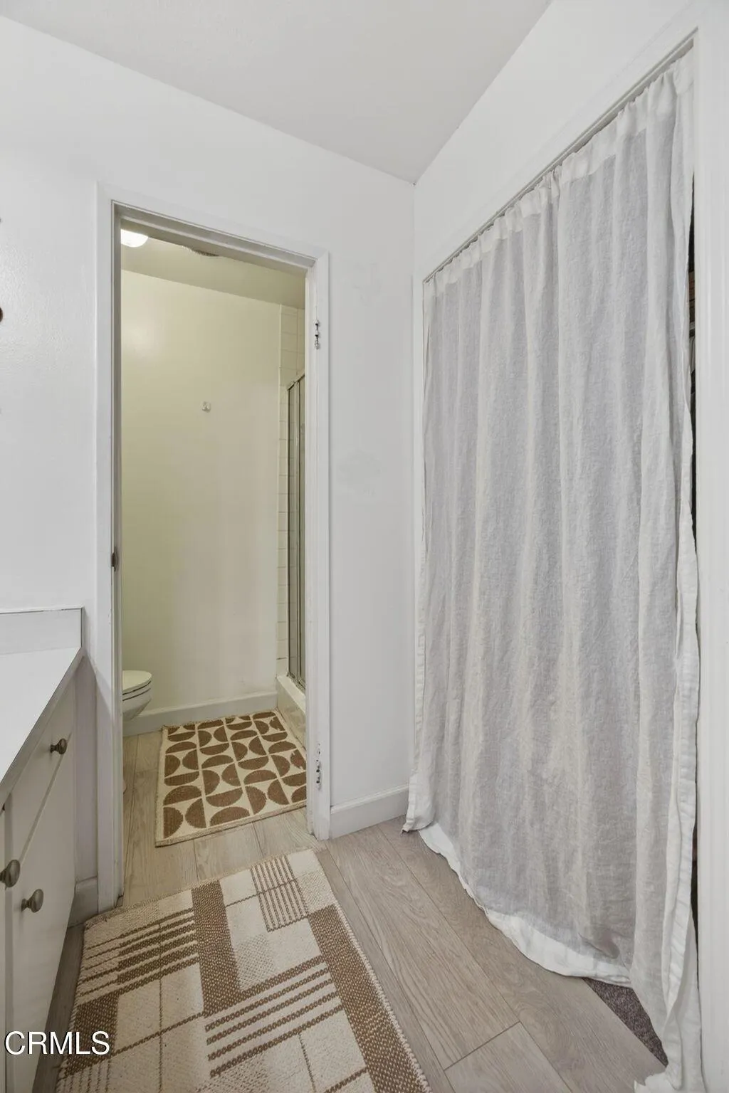 primary bathroom area