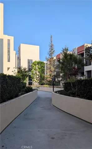 Second floor walkway through central courtyard