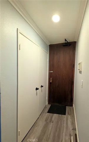 Large closet by unit entry
