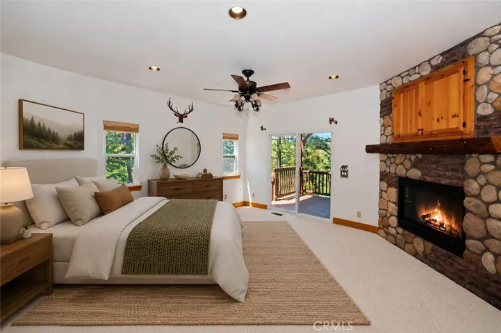 Virtually staged - Primary Bedroom